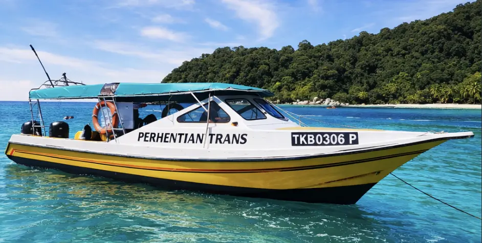 Boat from Kuala Besut Jetty to Perhentian Islands